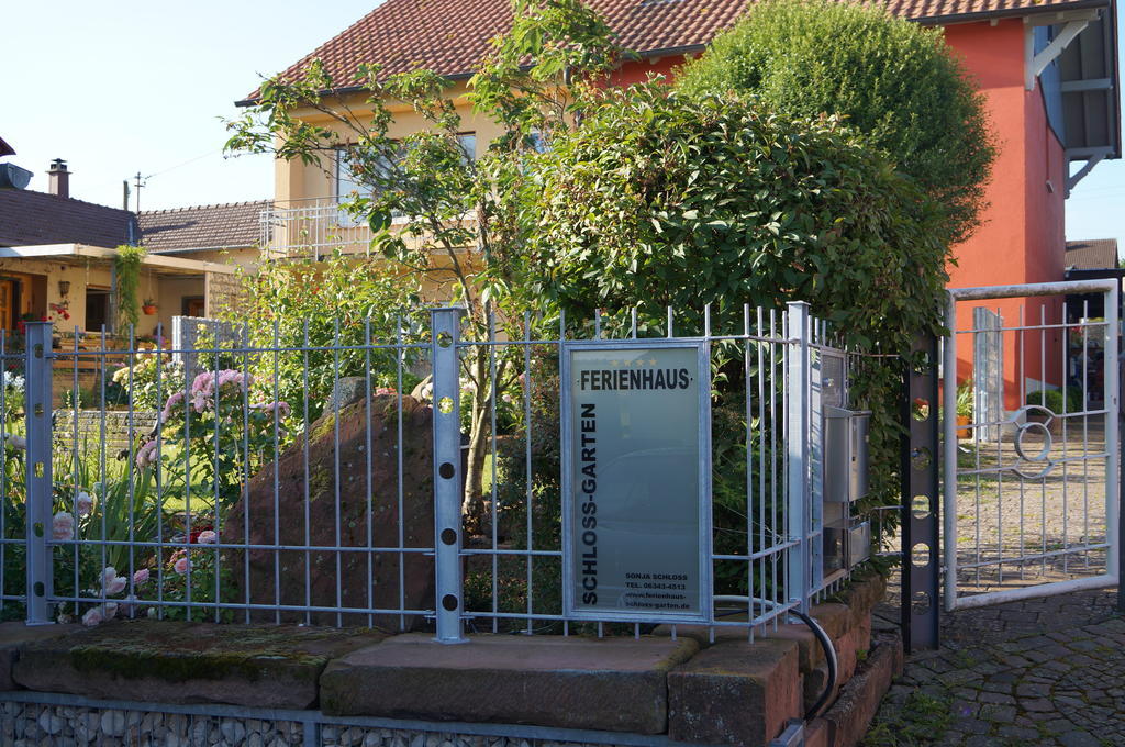 Ferienhaus Schloss-Garten Kapellen-Drusweiler Buitenkant foto